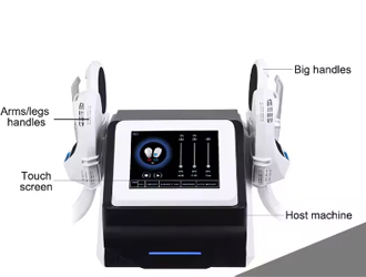 Double Sculpting: Two Magnetic Stimulation Applicators to treat all of your concerns independently or simultaneously.