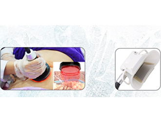 Using the feature that the triglycerides in fat will be converted into solids below 5 degrees Celsius, the freezing wave is transmitted to the operation site through the freezing operation handle