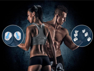 High frequency and strong exercise contraction can strengthen muscle and build muscle.