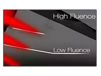 Short pulse width，with the laser rededicated to the industrial field higher peak power，breaking the pigment more thoroughly